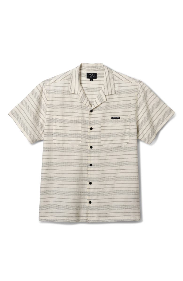 Maui & Sons Terra Nova Camp Shirt, Main, color, Bone