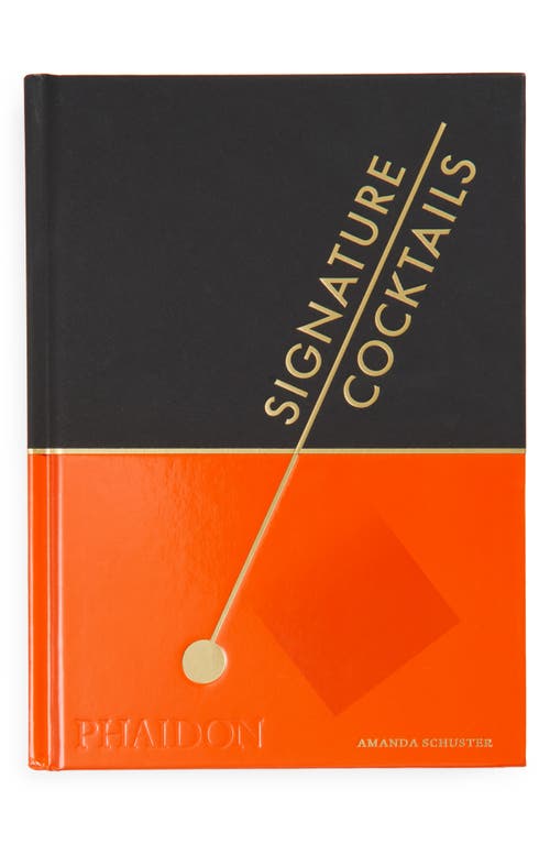 Phaidon Press 'Signature Cocktails' Recipe Book in None 
