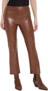 Lysse 'Lyssentials Elysse Faux Leather Ankle Bootcut Pants