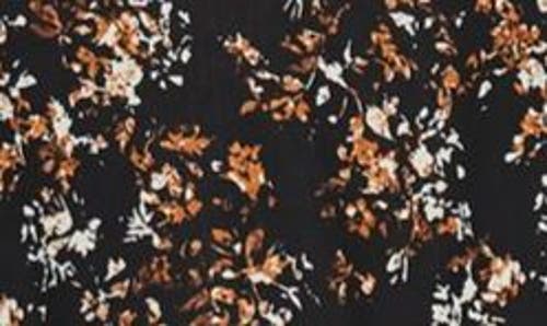 City Chic Arielle Ruffle Long Sleeve Maxi Dress In Black