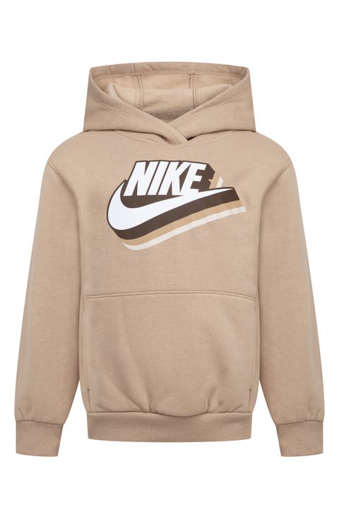 Kids' Swoosh Futura Graphic Print Hoodie (Little Kid)