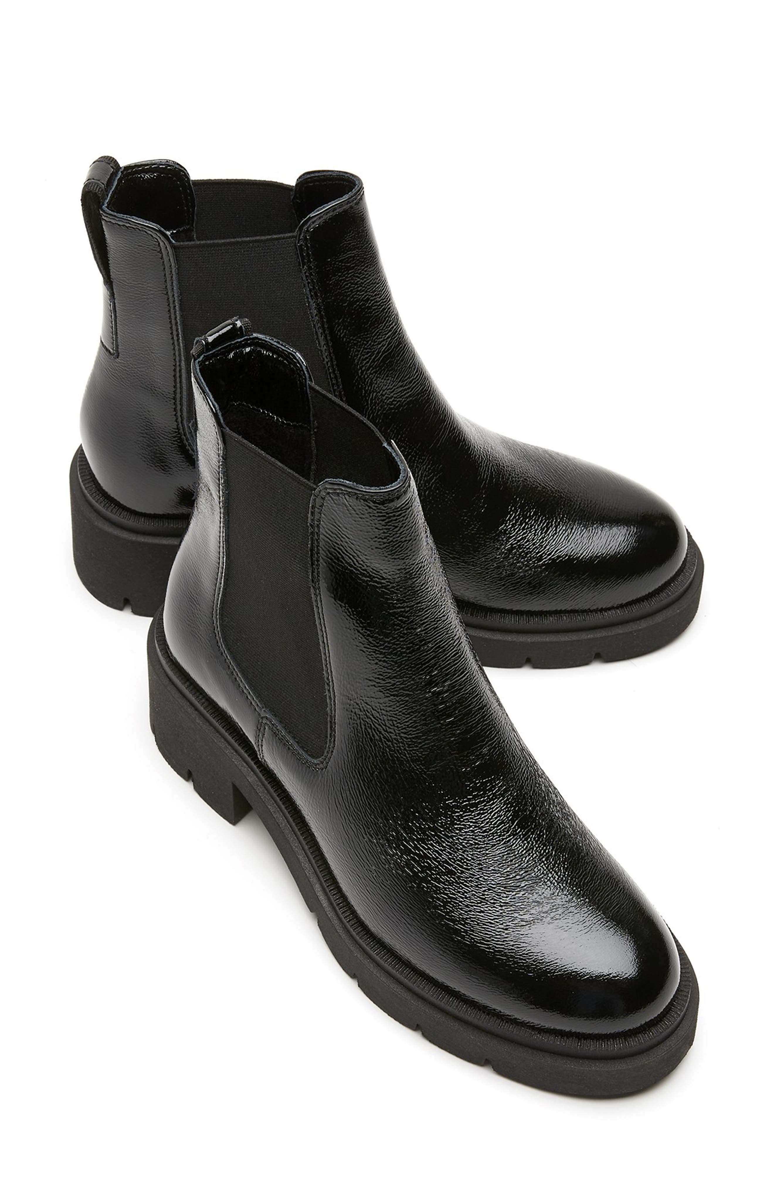 La Canadienne Waren City Dry<sup>™</sup> Waterproof Chelsea Boot, Alternate, color, Black Patent