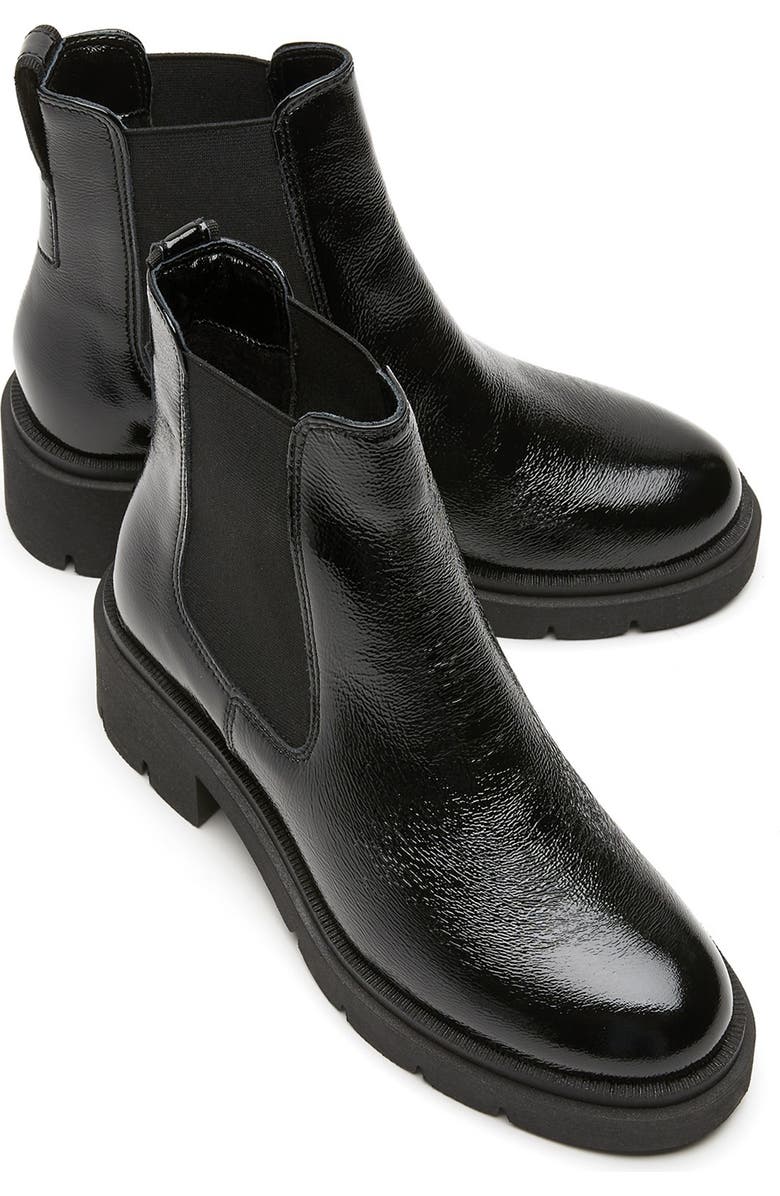 La Canadienne Waren City Dry<sup>™</sup> Waterproof Chelsea Boot, Alternate, color, Black Patent