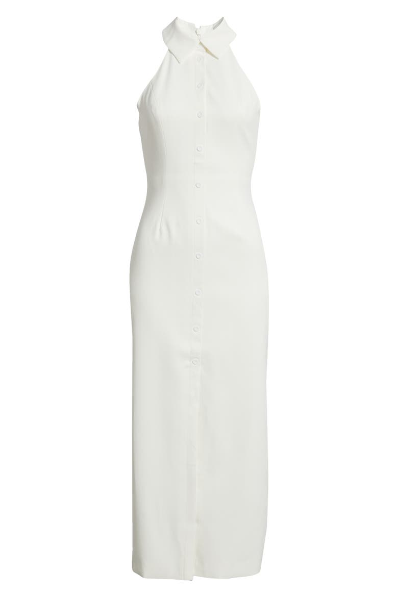 The Ultimate Muse Halter Neck Dress, Alternate, color, WHITE