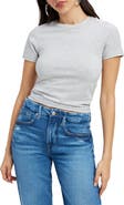 Good American Stretch Cotton Baby Tee