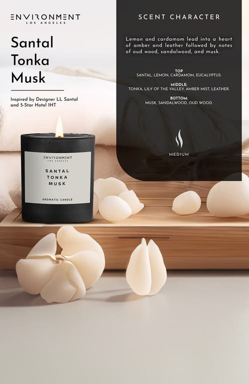 Environment Inspired By 5-star Luxury Hotel Candle In Black