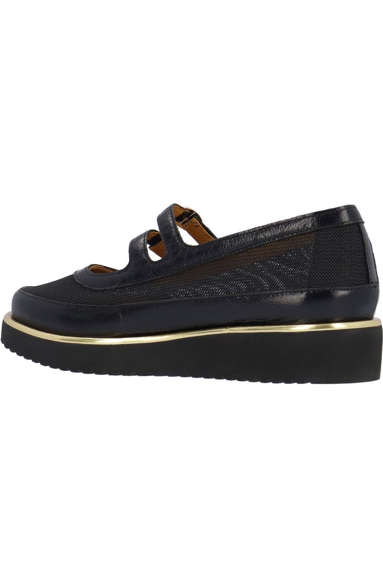 L'Amour des Pieds Zalika Mary Jane Wedge, Alternate, color, Black