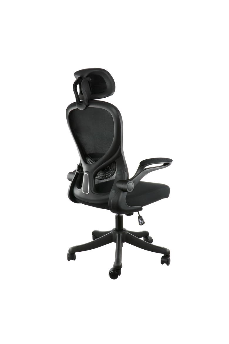 High Back Adjustable Office Chair, Alternate, color, Black