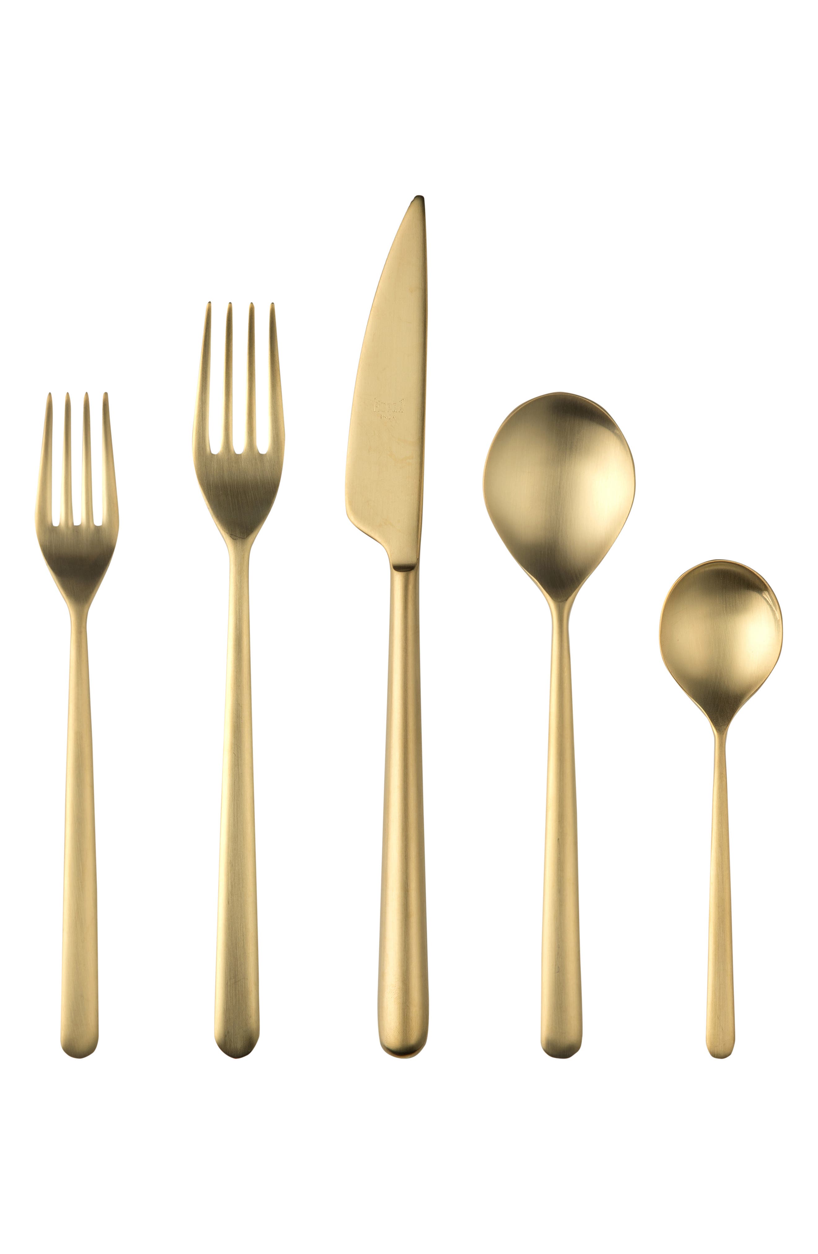 selected BRUSHED STAINLESS GOLD