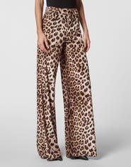 PHILIPP PLEIN Trousers Leopard Women