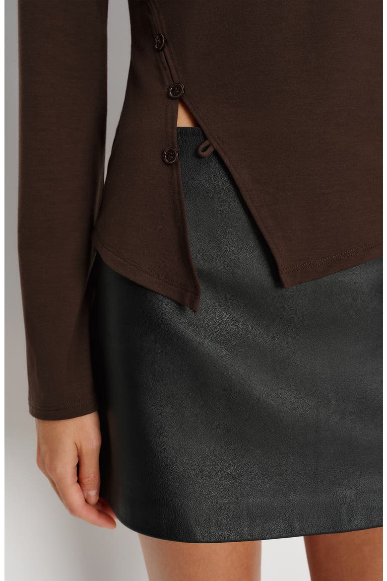 Nicola Knit Top, Alternate, color, MOLE