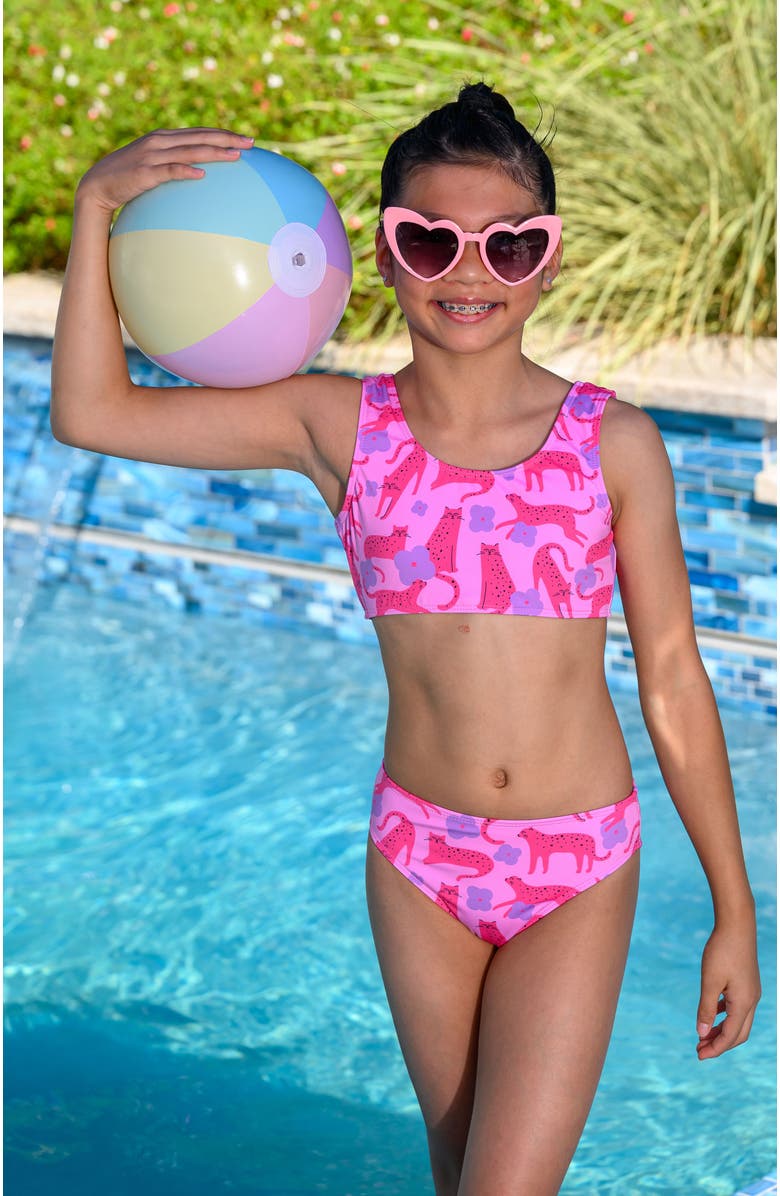 Destira Wild Flower Pink Bikini Top, Alternate, color, Wild Flower Pink