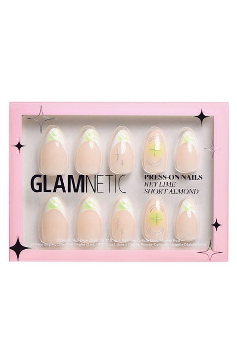 Short Almond Press-On Nails Set