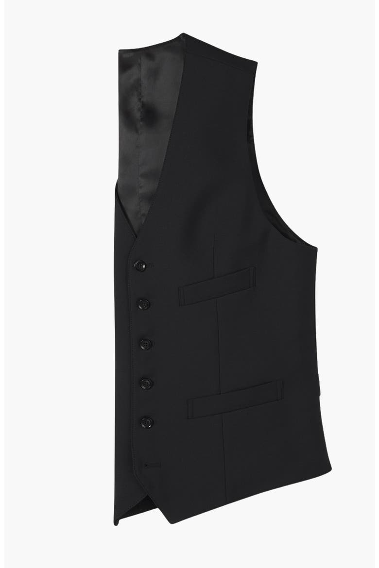 Suit Vest, Alternate, color, Black