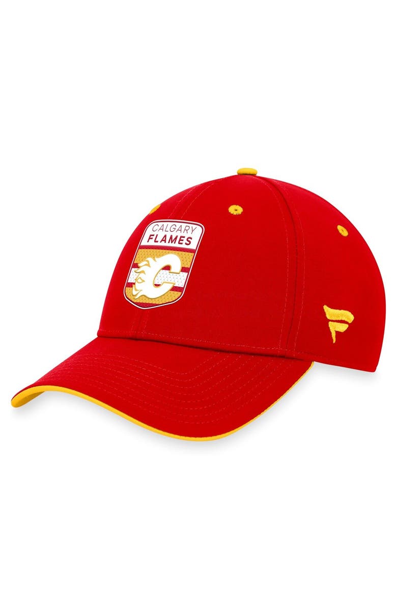 FANATICS Men's Fanatics Branded  Red Calgary Flames 2023 NHL Draft Flex Hat, Main, color, 