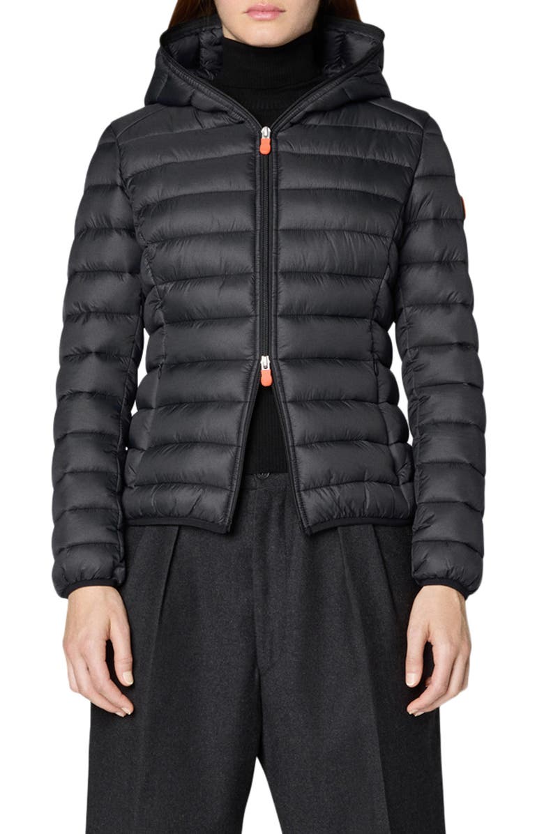 Save The Duck Daisy Packable Hooded Puffer Jacket, Main, color, 