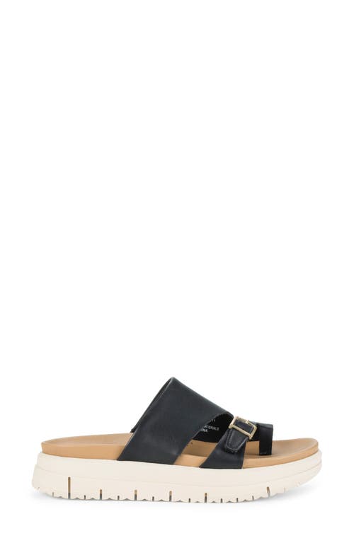 Baretraps Henrika Slide Sandal In Black Leather