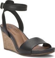 Lucky Brand Lynda Ankle Strap Platform Wedge Sandal