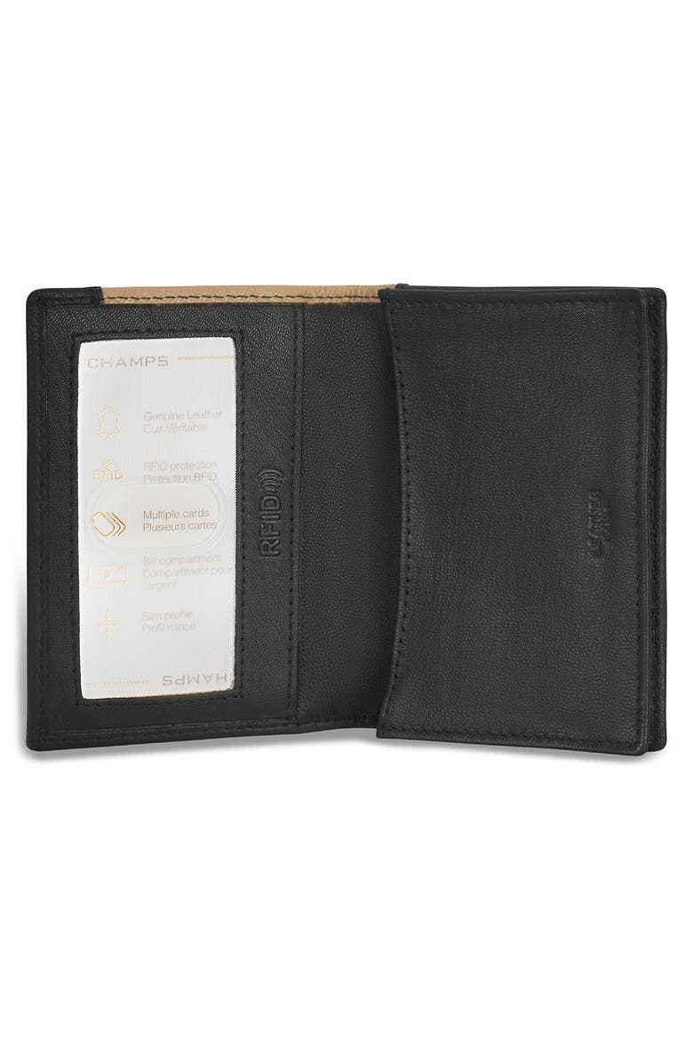 Iconic Cardholder, Alternate, color, BLACK/ IVORY