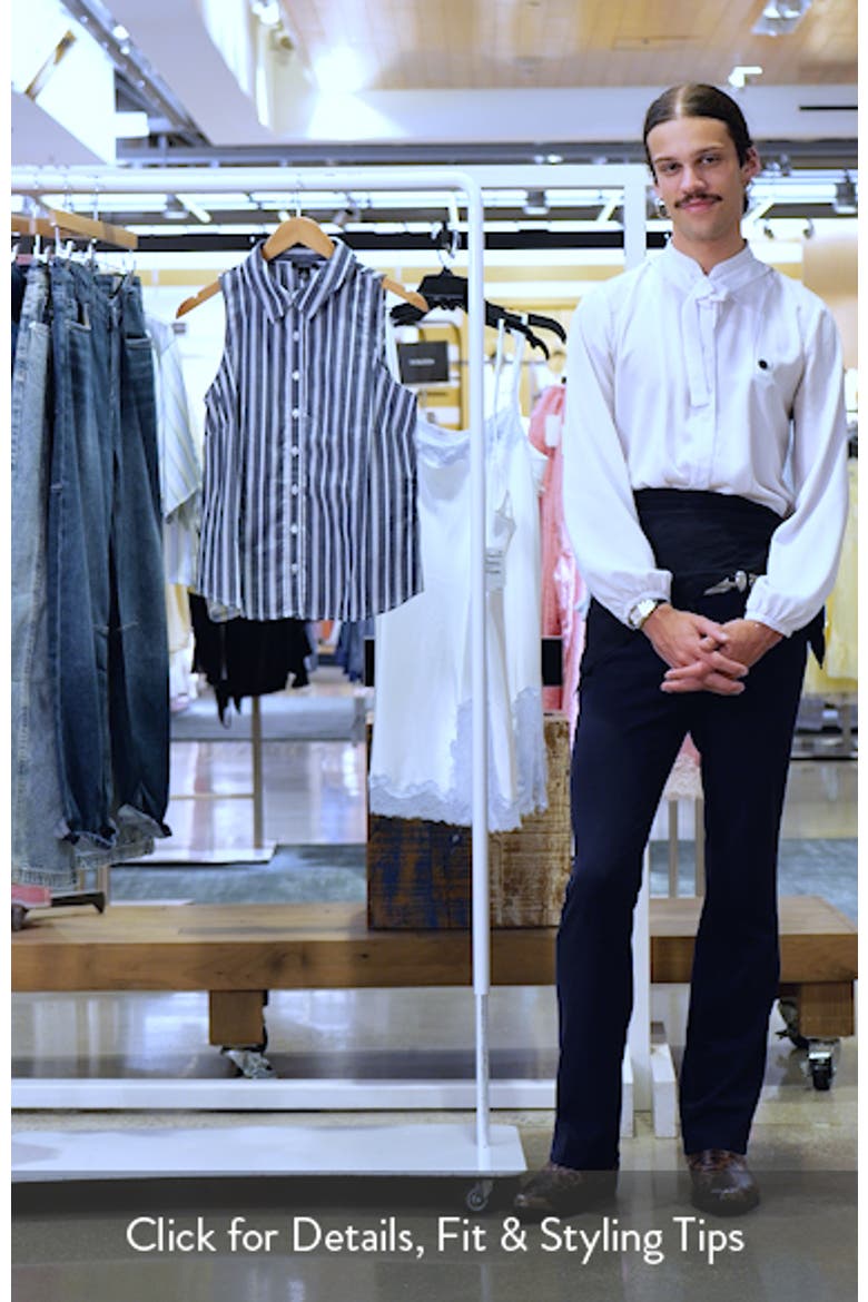 Sleeveless Button Down Shirt video
