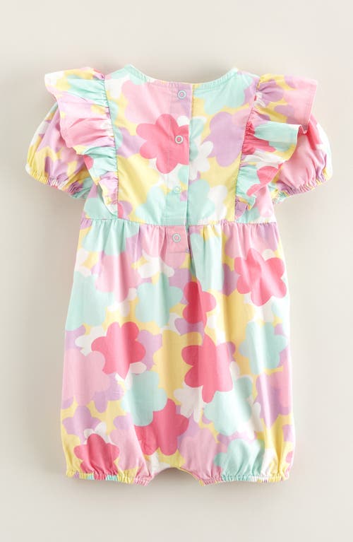 Tucker + Tate Ruffle Cotton Romper In Multi