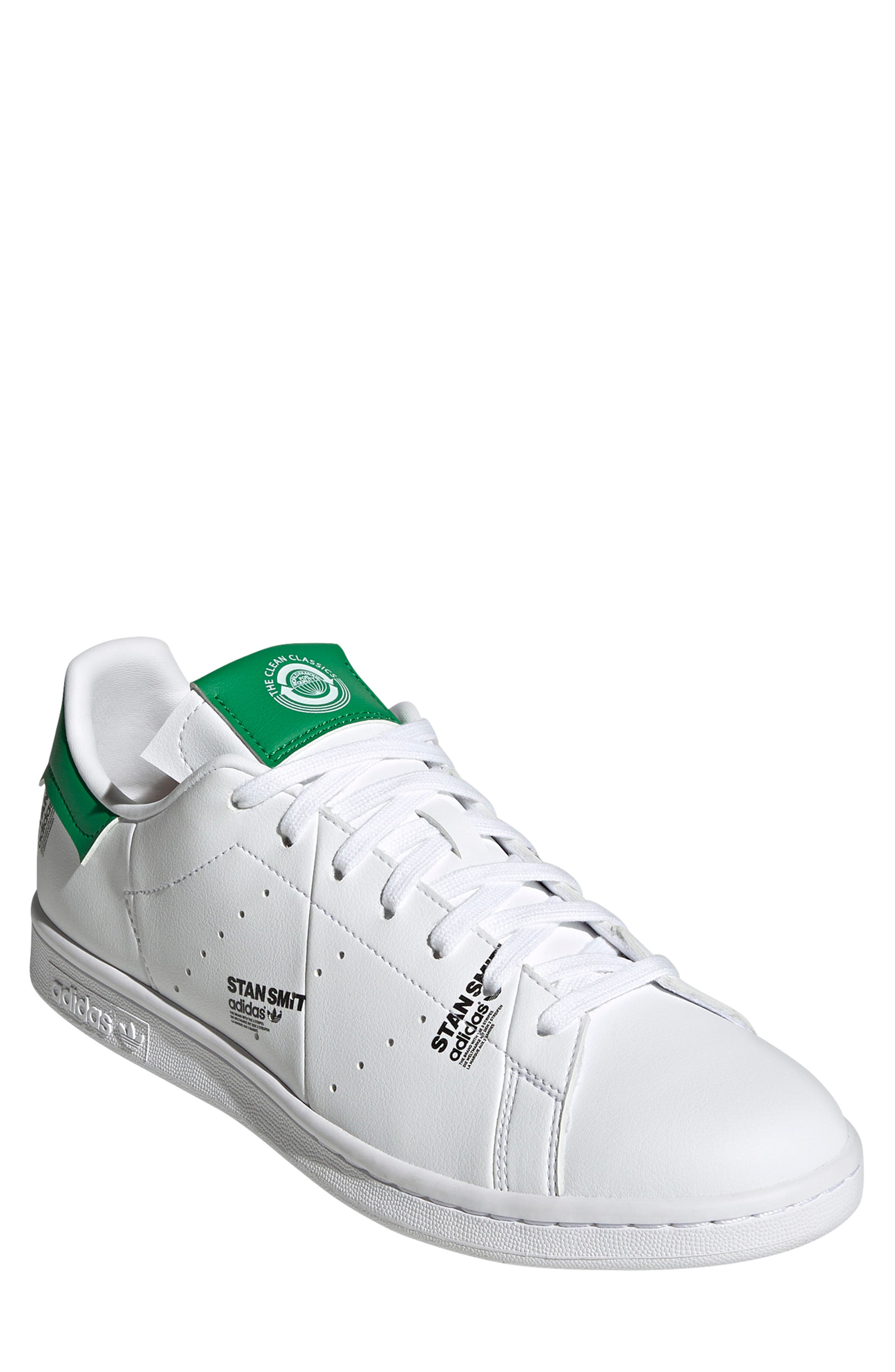 adidas Stan Smith Primegreen Sneaker, Main, color, 