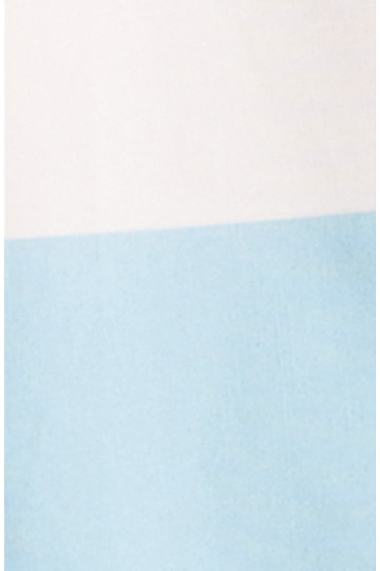 Luomus Hennika Colorblock Long Sleeve Cotton Coat Dress, Alternate, color, RED LIGHT PINK LIGHT BLUE