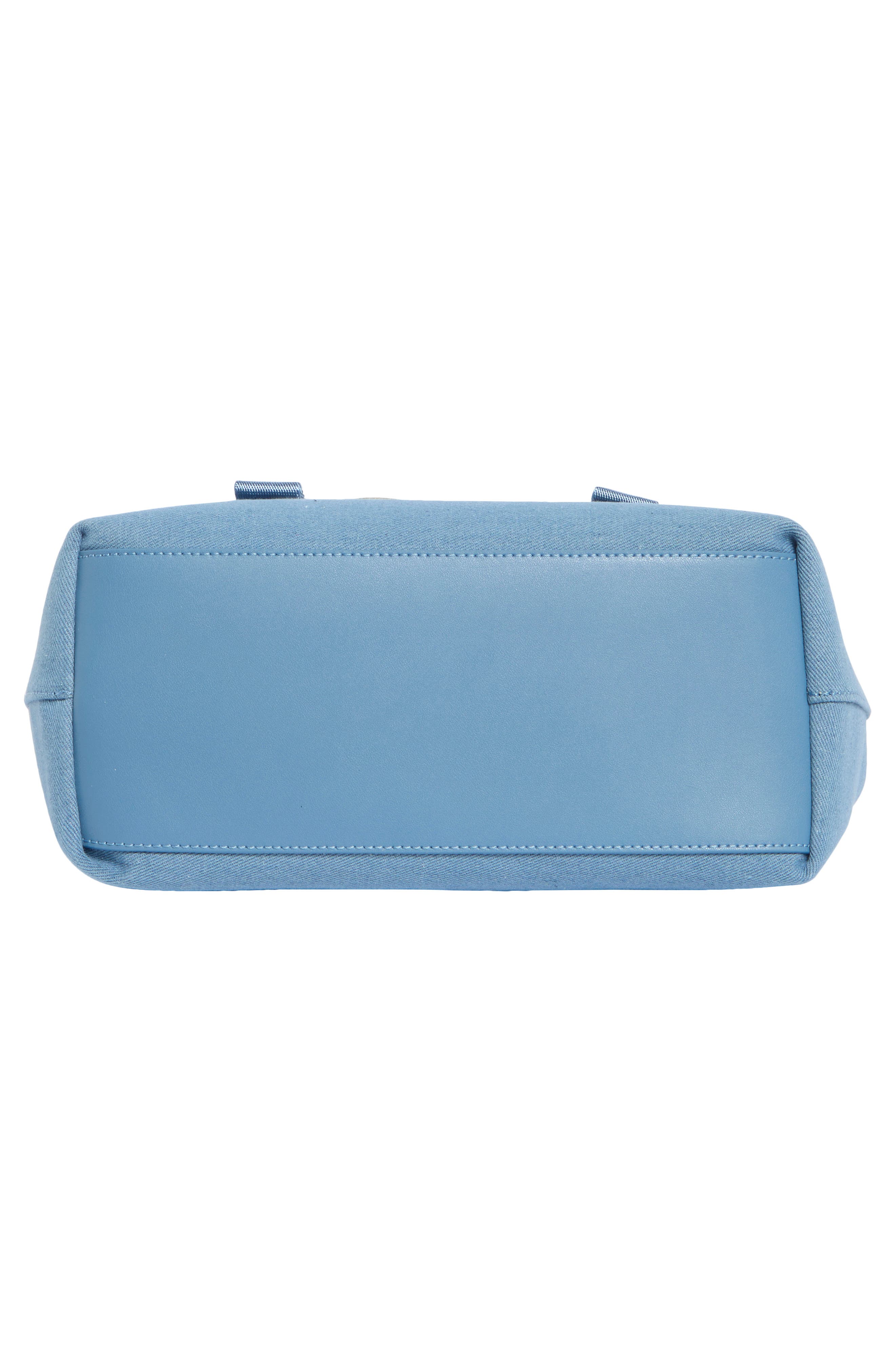 Off-White Small Classic Day Off Denim Tote, Alternate, color, Light Blue