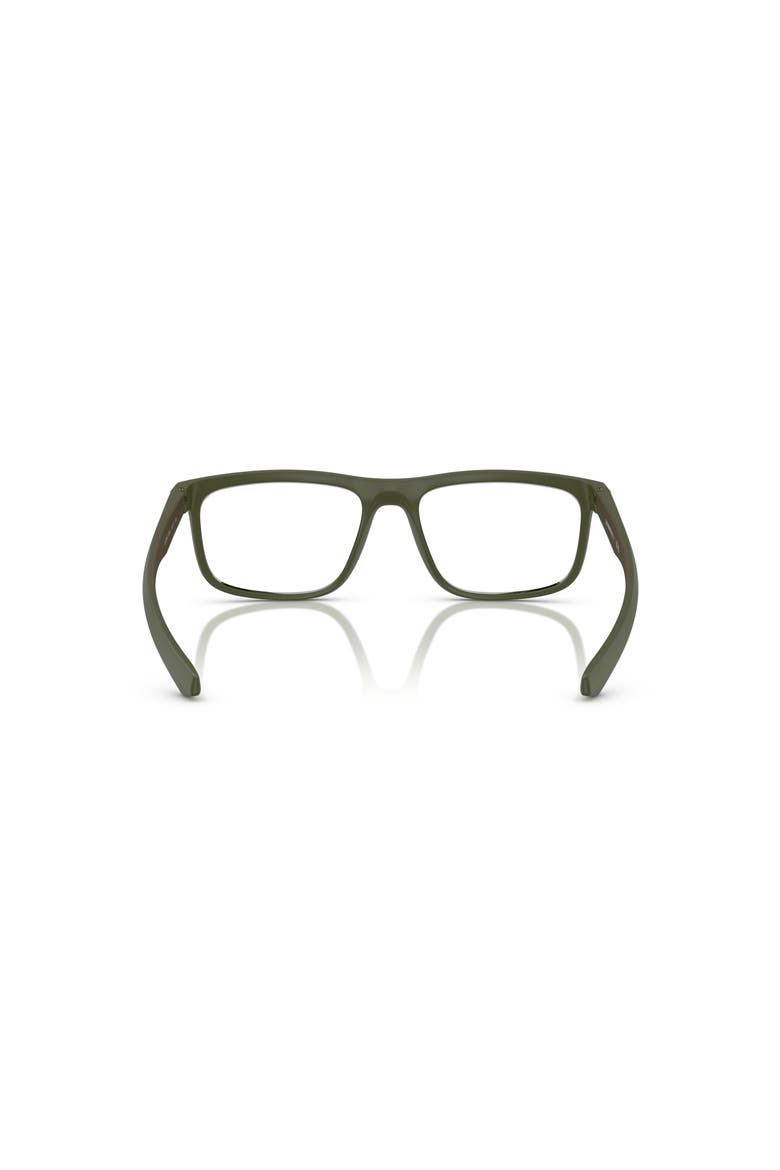 55mm Square optical glasses, Alternate, color, Green