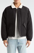 PacSun Pilot Puffer Jacket with Faux Shearling Collar