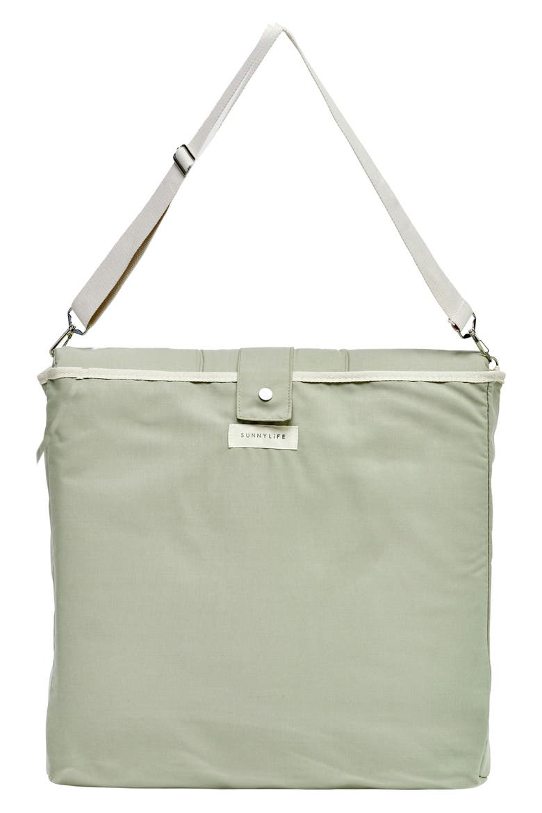 Beach Recliner, Alternate, color, GREEN