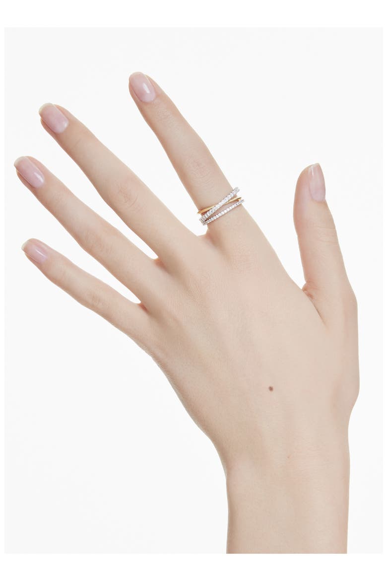 Hyperbola Ring, Alternate, color, WHITE