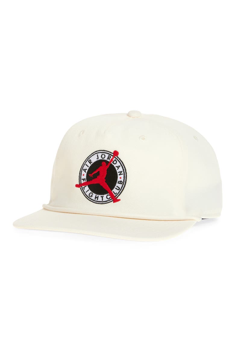 Flight Club Snapback Baseball Cap, Main, color, PALE IVORY/ BLACK