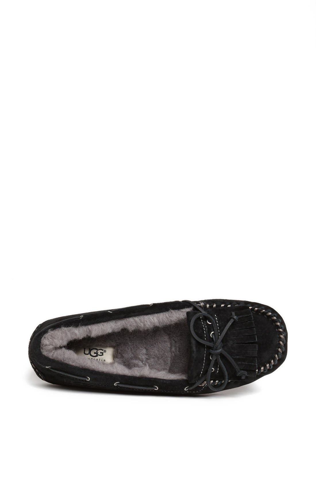 Australia 'Mandy' Slipper, Alternate, color, BLACK