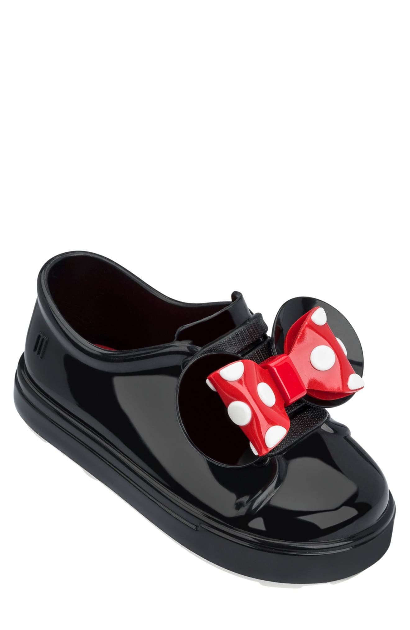 Melissa Mini Melissa Disney<sup>®</sup> Be Minnie Slip-On Sneaker, Alternate, color, 