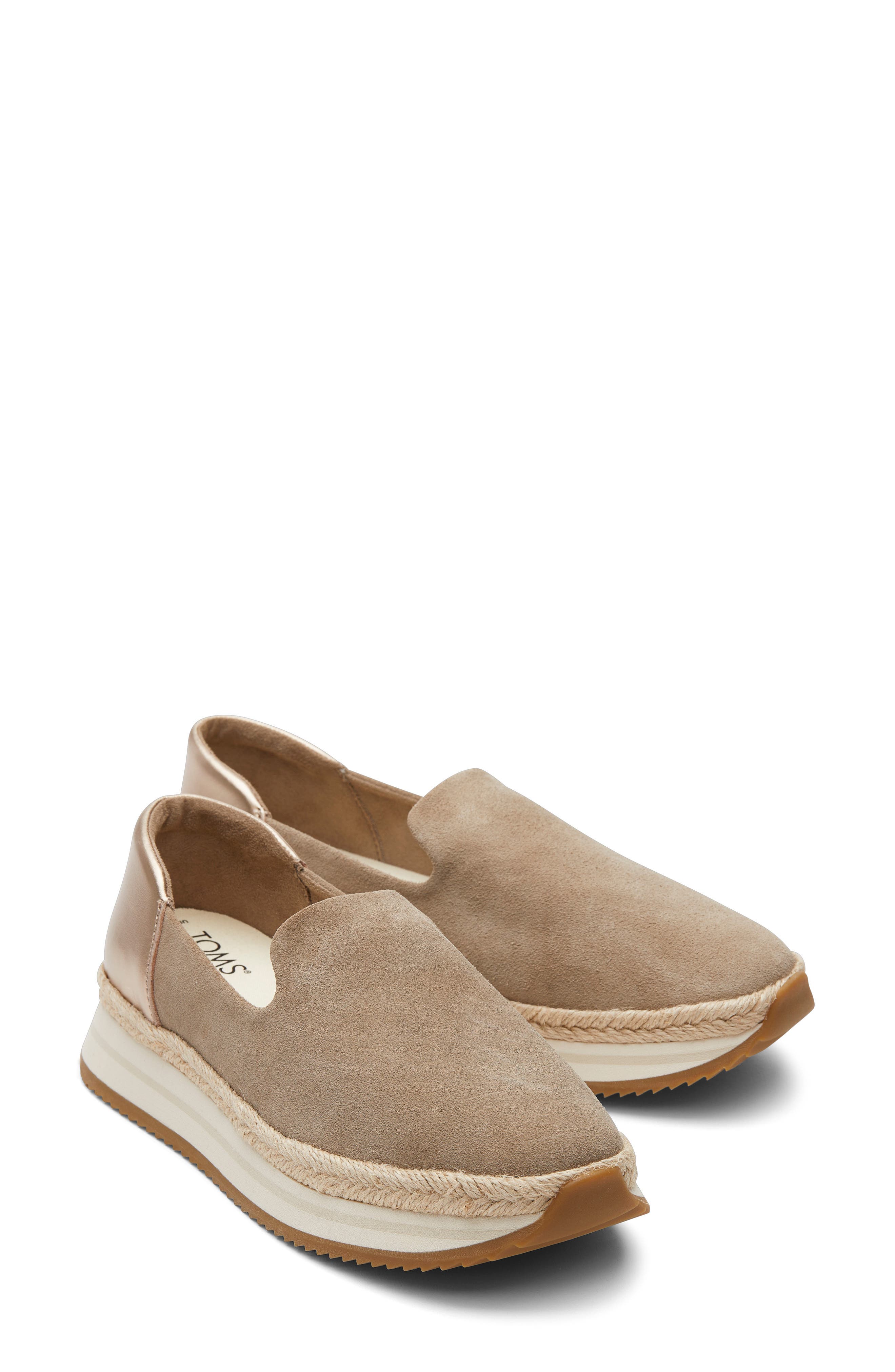TOMS Jocelyn Suede Slip-On Sneaker, Alternate, color, 