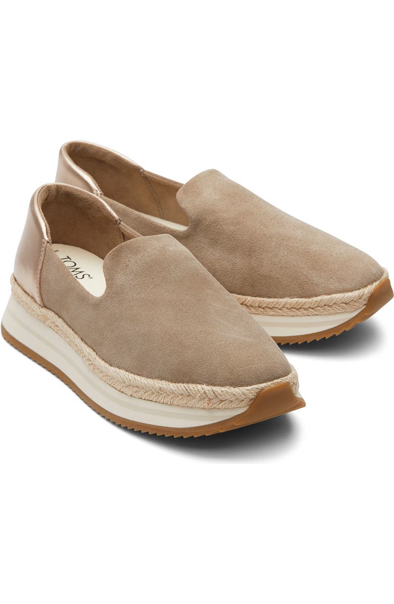 TOMS Jocelyn Suede Slip-On Sneaker, Alternate, color,