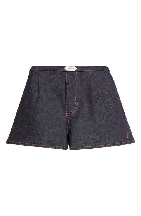 Le Amelo de-Nîmes Denim Shorts