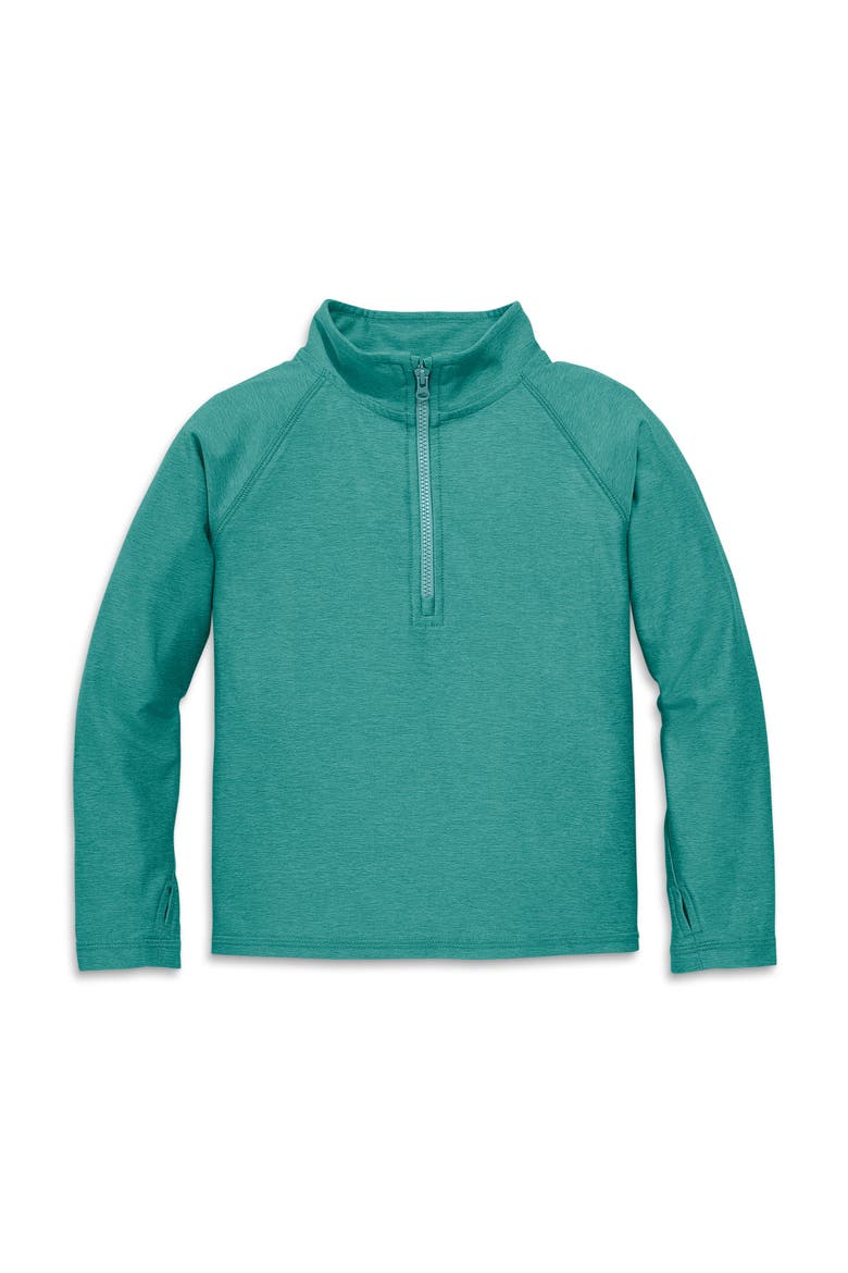 Kids Flexknit Half-Zip Pullover, Main, color, Spruce