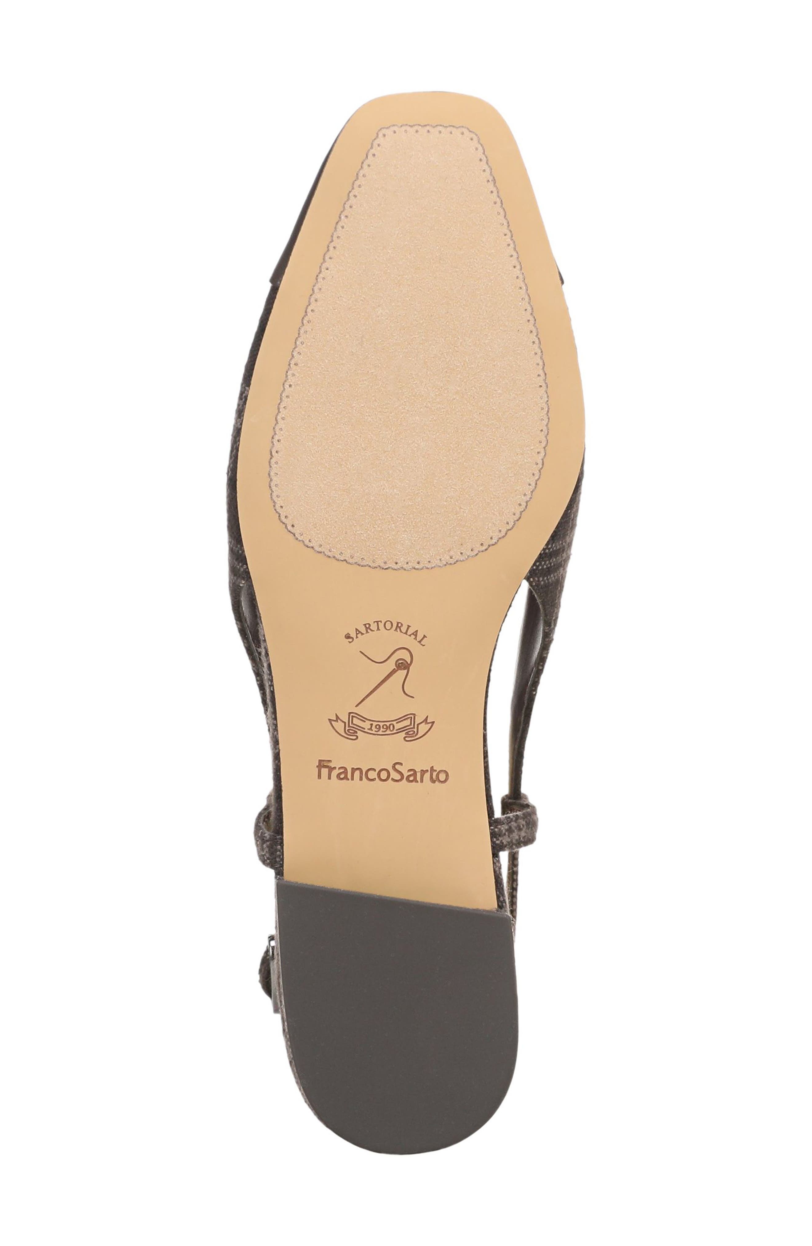 Virai Slingback Flat, Alternate, color, BROWN