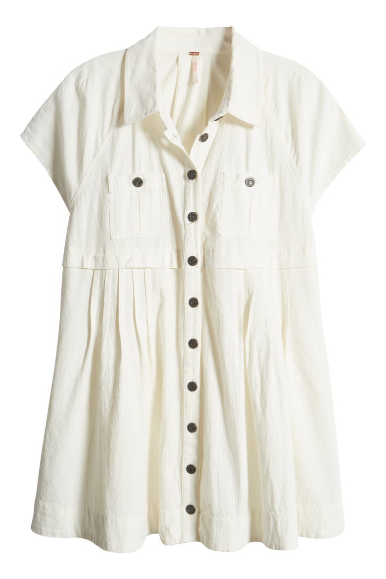 free people ronnie poplin mini dress Free People Ronnie Poplin Mini Dress Garden Snake LG (Women's 12) at Amazon  Women's Clothing store