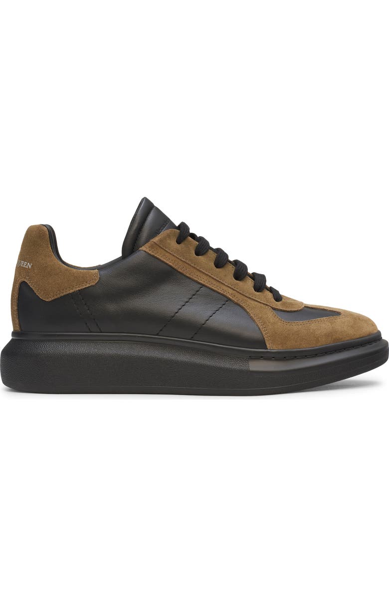 McQueen Retro Sneaker, Alternate, color, Black/ Mud