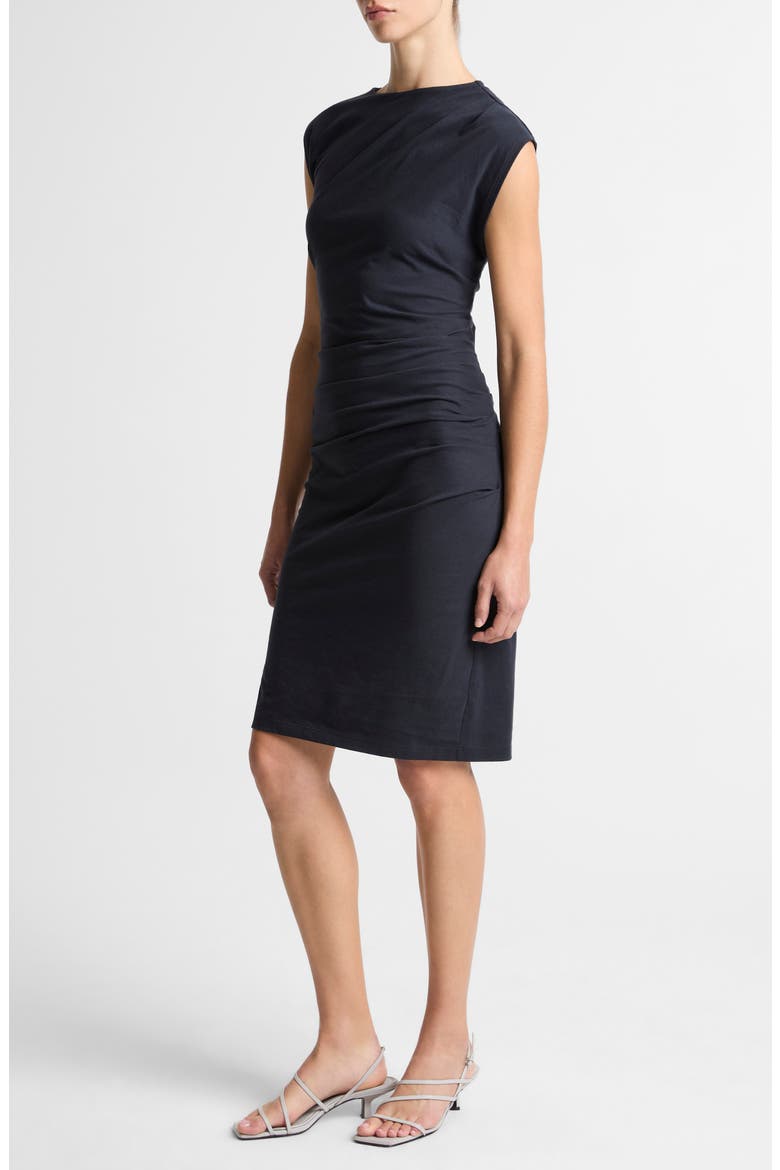 Ruched Sheath Dress, Alternate, color, ECLIPSE
