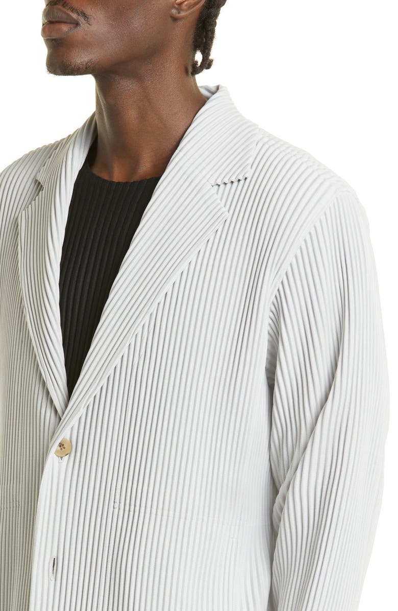 Homme Plissé Issey Miyake Basics Pleated Blazer, Alternate, color, 