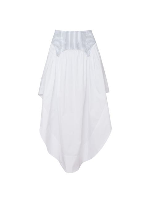 Poplin Garter Skirt