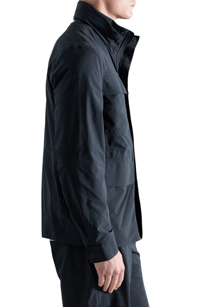 Water Repellent Thermolite® Jacket, Alternate, color, NAVY