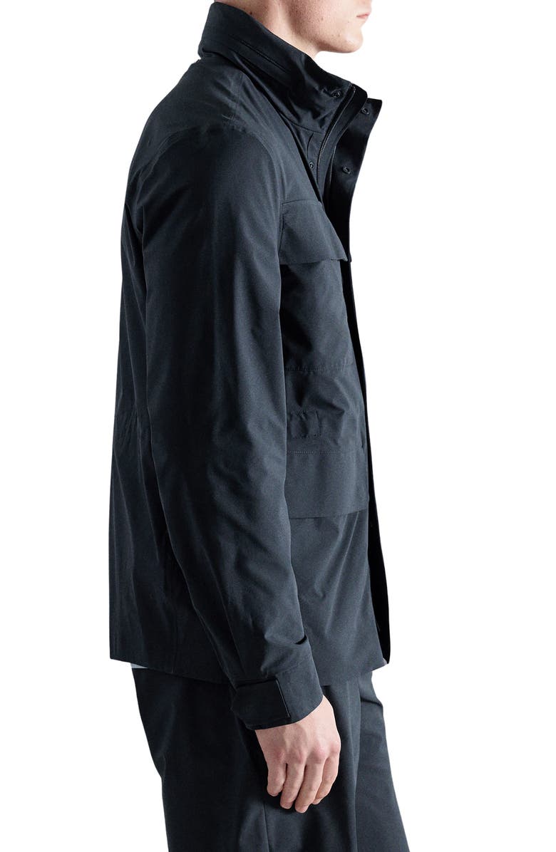 MANGO Water Repellent Thermolite<sup>®</sup> Jacket, Alternate, color, Navy