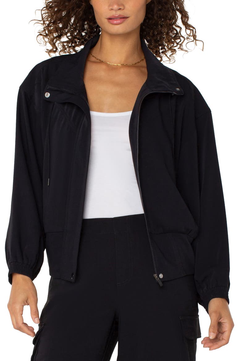 Dolman Sleeve Jacket, Main, color, BLACK