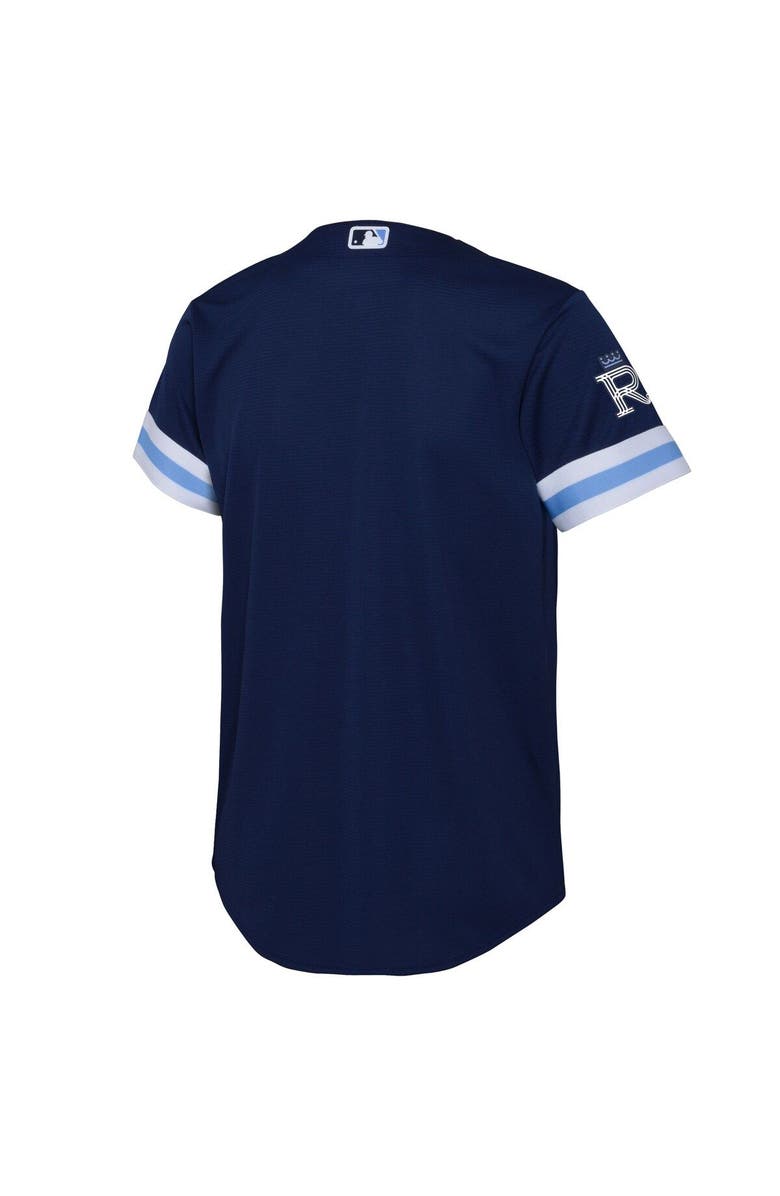 Nike Youth Nike Navy Kansas City Royals City Connect Replica Jersey, Alternate, color, 