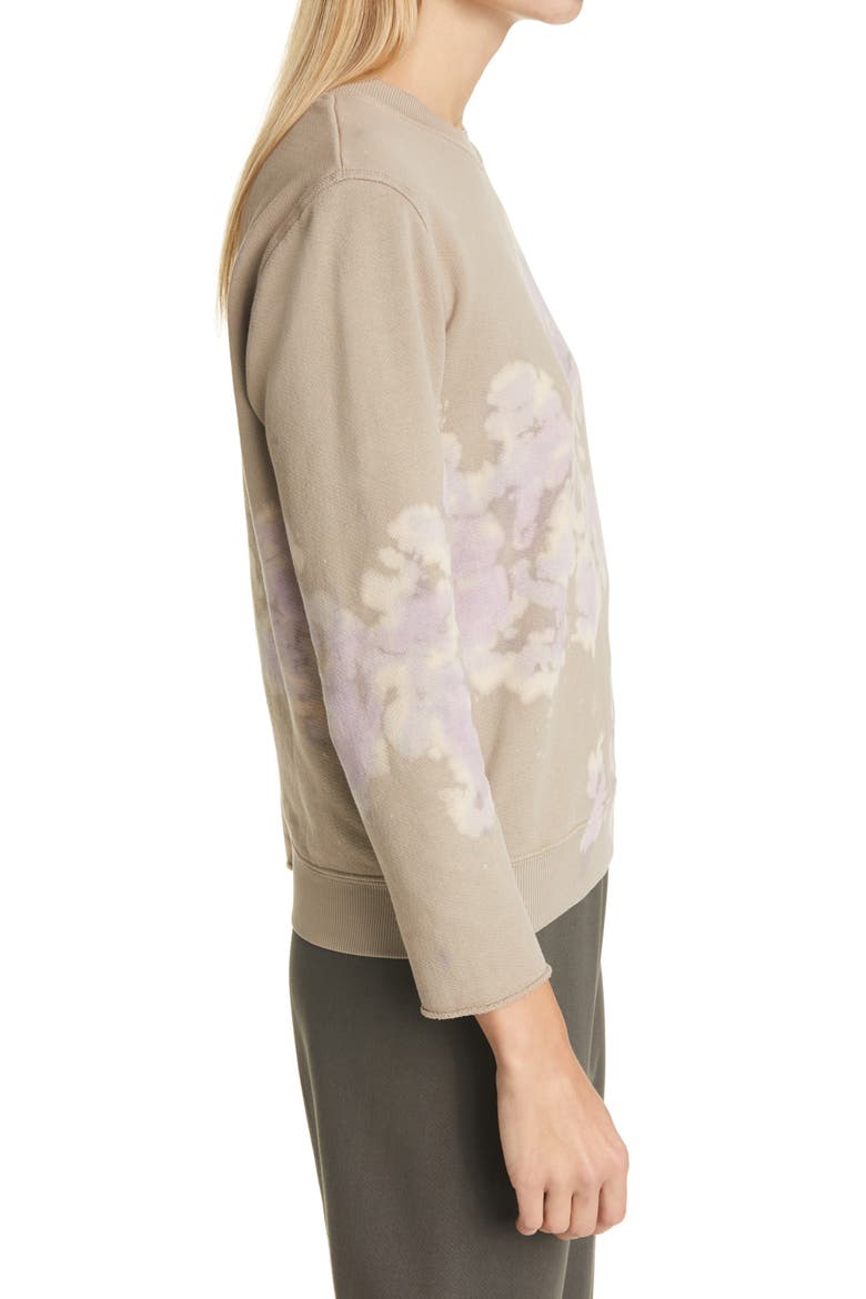Tie Dye Sweatshirt, Alternate, color, TAUPE LILAC TIE DYE